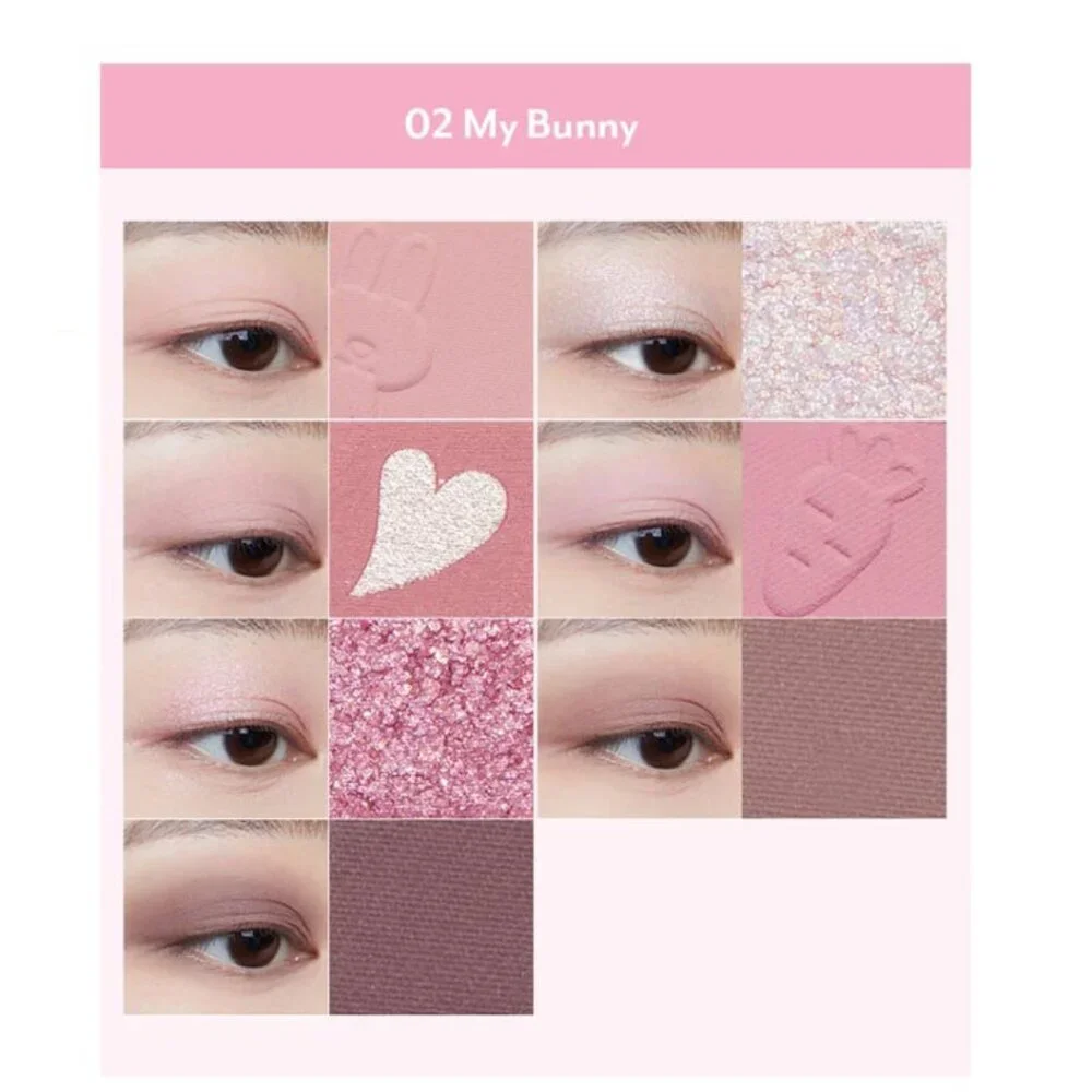 I'M MEME Wonder Soft Layer Eye Palette - Color: My Bunny - FACTORY SEALED